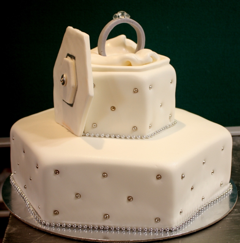  Top 10 engagement ring cakes design 2014